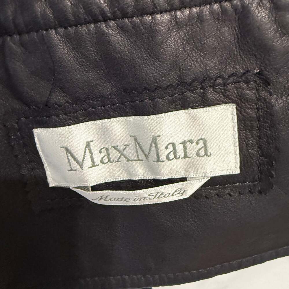 Max Mara Leather Jacket - Picture 4 of 7